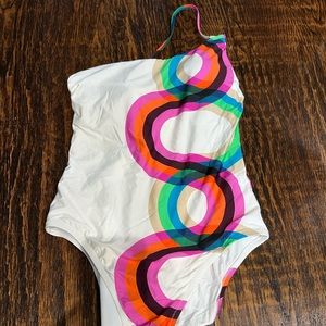 Trina Turk one shoulder swimsuit